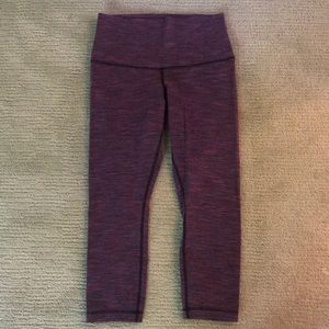 lulu lemon cropped leggings